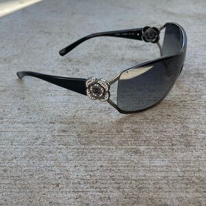 Chanel Sunglasses Black Great Condition